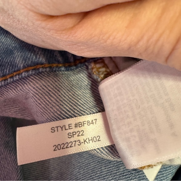 J.Crew 10” High-Rise Skinny Jeans Distressed Raw Hem | Size 27 - Picture 10 of 15